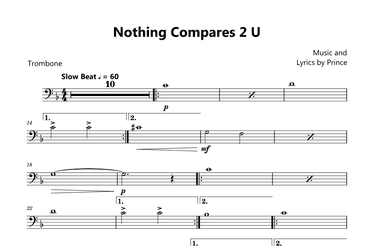 Nothing Compares 2 U (arr. David Lartey)
