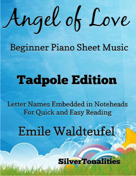 Angel of Love Beginner Piano Sheet Music 2nd Edition (arr. SilverTonalities)