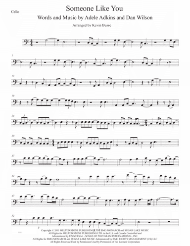 Someone Like You (arr. Kevin Busse)