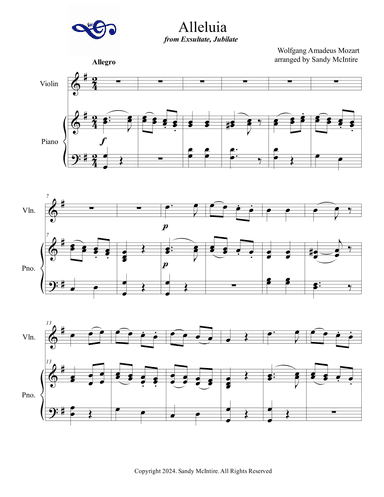Alleluia (arr. Sandy McIntire)
