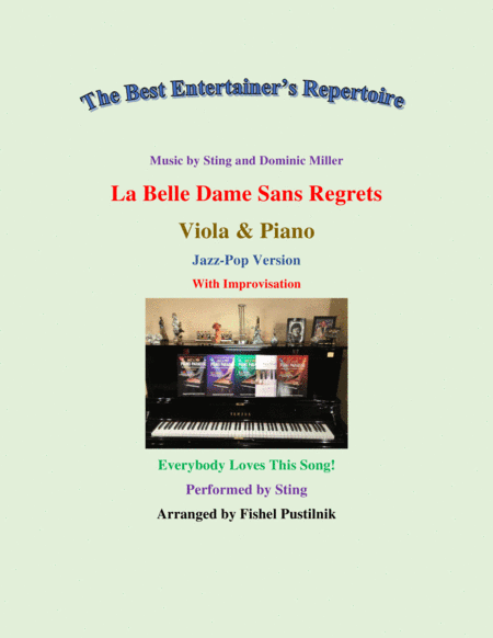 La Belle Dame Sans Regrets (arr. F & N Enterprise)