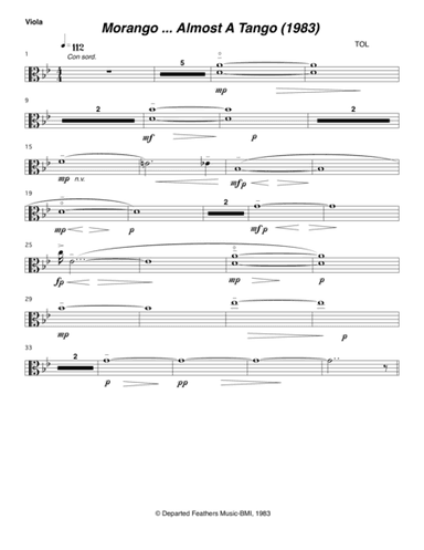 Morango ... almost a tango (1983) viola