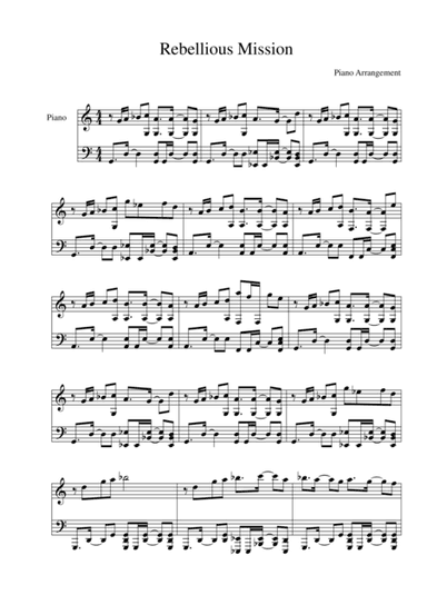 Rebellious Mission (Hugh the Southern Flame Original Soundtrack)