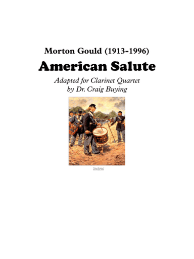 American Salute (arr. Craig Buying)