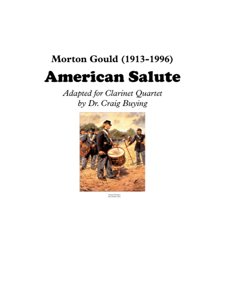 American Salute (arr. Craig Buying)