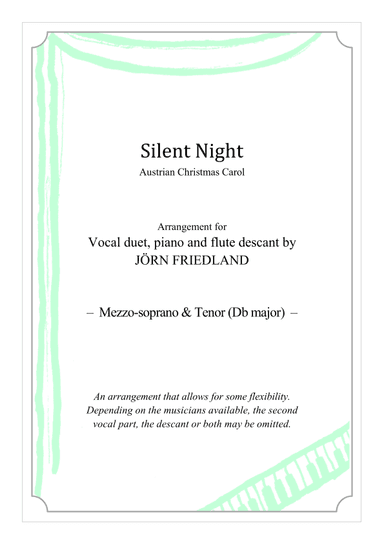 Silent Night (arr. Jörn Friedland)