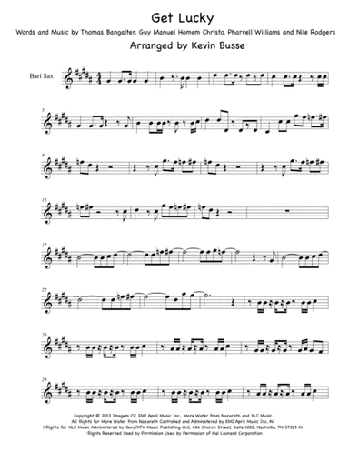 Get Lucky (arr. Kevin Busse)
