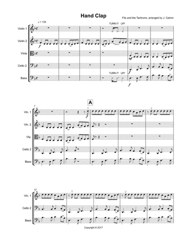 Handclap (arr. Jessica Catron)