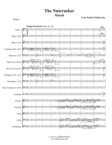 March from The Nutcracker for Full Orchestra (arr. Doug Clyde)