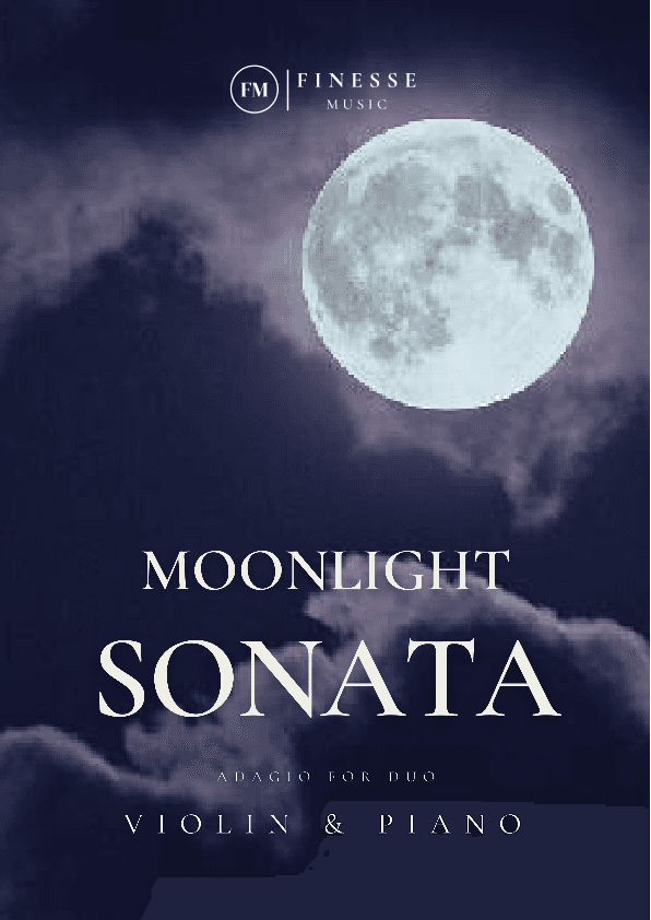 Moonlight Sonata for Violin + Piano (duet) (arr. Ivan de Andrade)