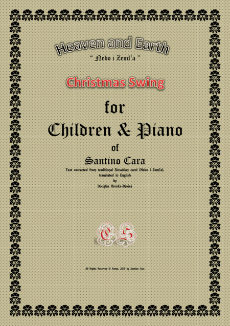 Heaven and Earth - Christmas swing for children and piano