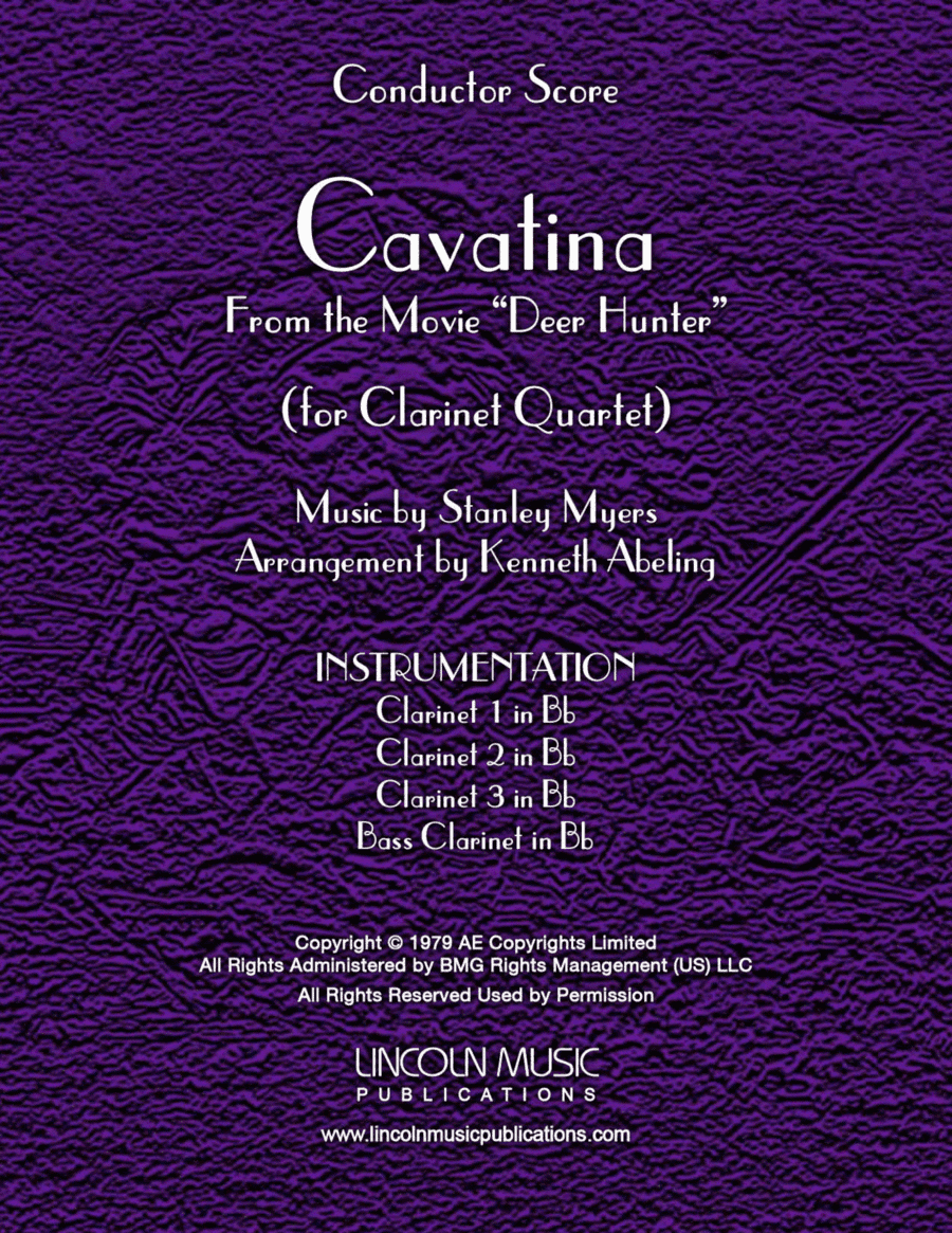 Cavatina (arr. Kenneth Abeling)