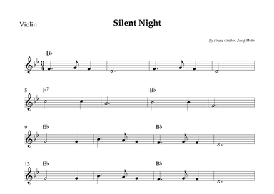 Silent Night (arr. Wesley S. SIlva)
