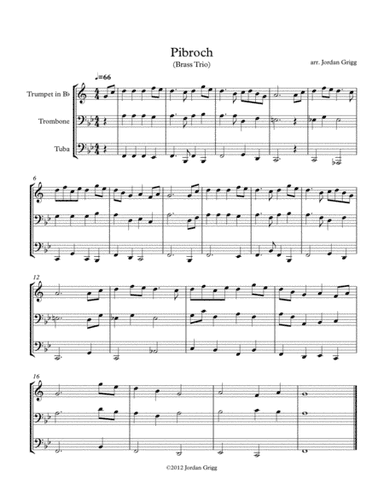 Pibroch (Brass Trio) (arr. Jordan Grigg)