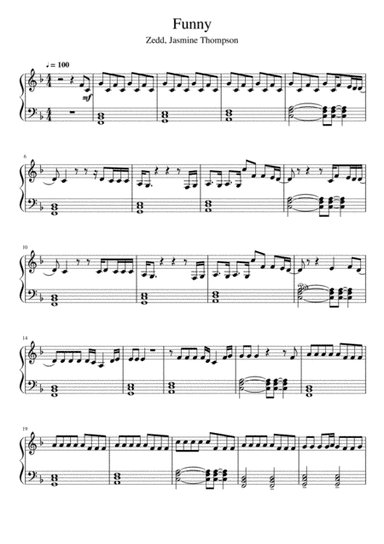 Funny (arr. Tom Xyw)