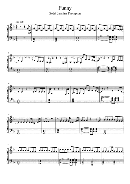 Funny (arr. Tom Xyw)