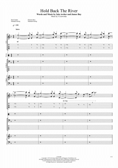 Hold Back The River (arr. James Czerwonka)