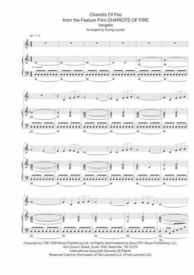 Chariots Of Fire (main Title/cues) (arr. Ewing Lauder)