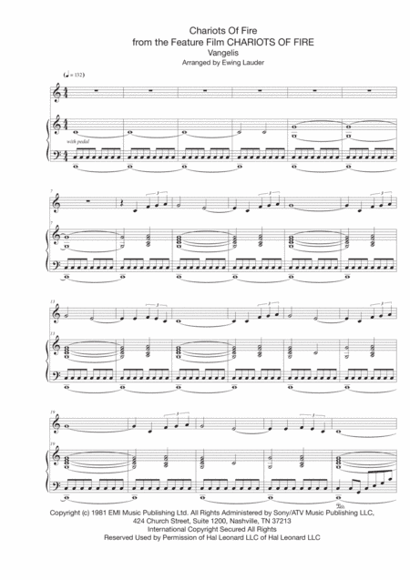 Chariots Of Fire (main Title/cues) (arr. Ewing Lauder)