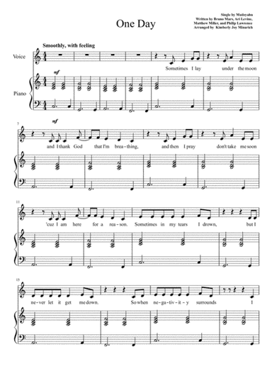 One Day (arr. Kimberly Joy Minarich)
