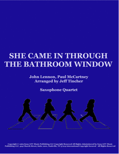 She Came In Through The Bathroom Window (arr. Jeff Tincher)