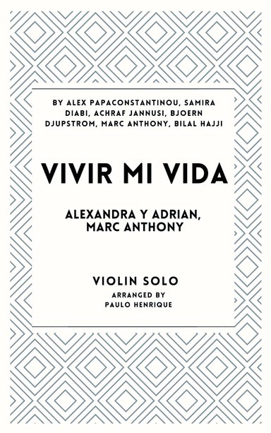 Vivir Mi Vida (arr. Paulo Henrique)