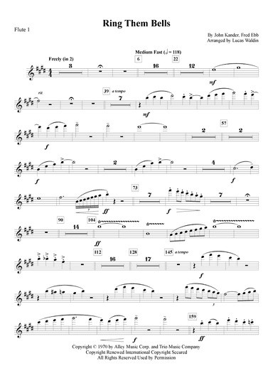 Ring Them Bells (arr. Lucas Waldin)