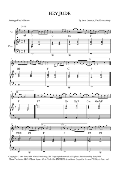 Hey Jude (arr. Milanov)