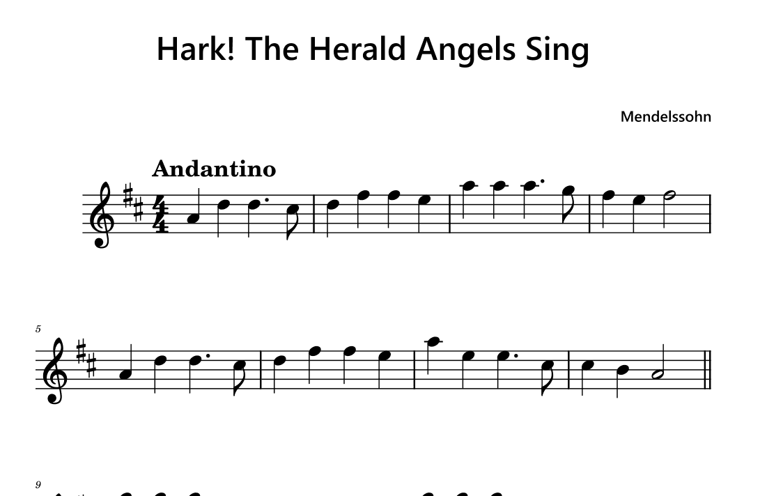 Hark! The Herald Angels Sing (arr. Funtom)