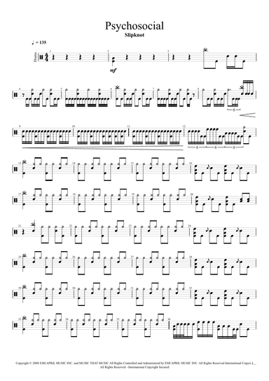 Psychosocial (arr. Cyril Mayer)