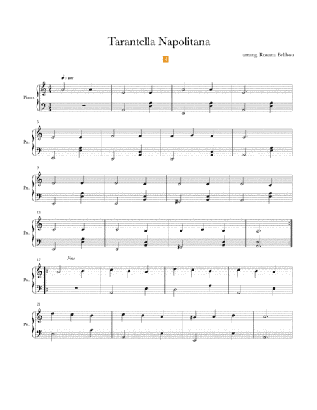 Tarantella (arr. Roxana Belibou)