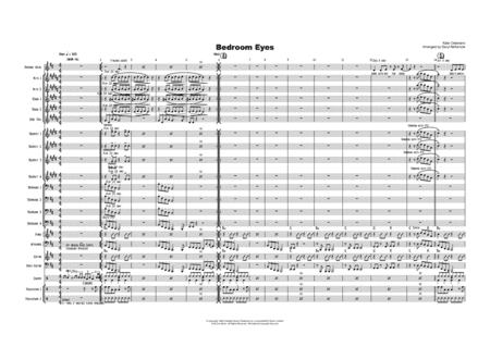 Bedroom Eyes (arr. Daryl McKenzie)