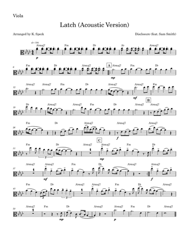 Latch (arr. K. Speck)
