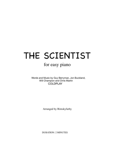 The Scientist (arr. Rimskyfarby)