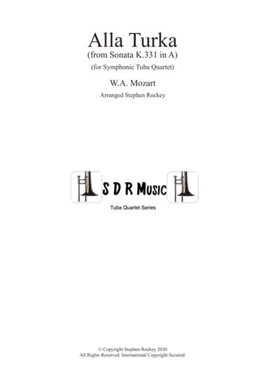 Alla Turka (Turkish March) for Symphonic Tuba Quartet (arr. Stephen Rockey)