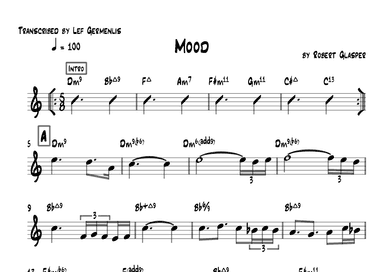 Mood (arr. Lef Germenlis)
