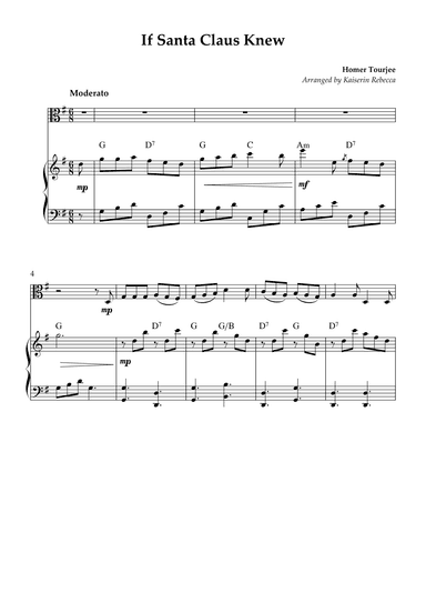If Santa Claus Knew (arr. Kaiserin Rebecca)
