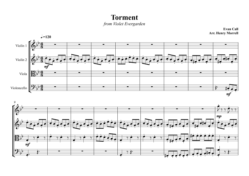 Violet Evergarden Op (arr. Henry)