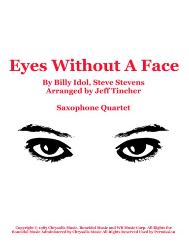Eyes Without A Face (arr. Jeff Tincher)