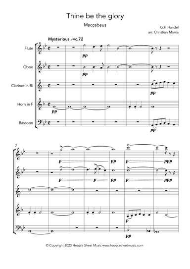 Thine be the Glory (Fantasy) (arr. Christian Morris)