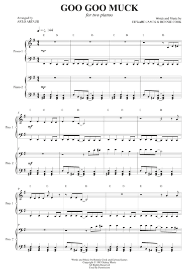 Goo Goo Muck (arr. Art.o Artaud)