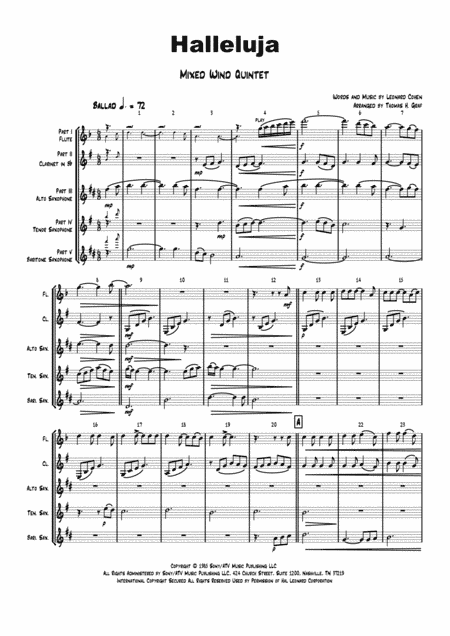 Hallelujah (arr. Thomas H. Graf)