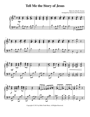 Tell Me The Story (arr. Glenn & Jan Christianson)