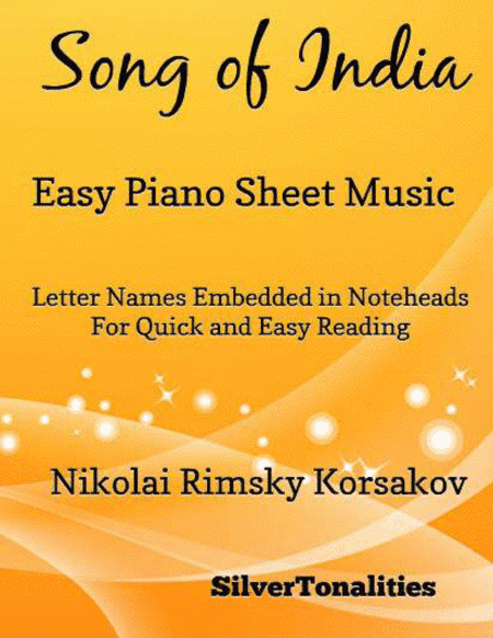 Song of India Easy Piano Sheet Music (arr. SilverTonalities)