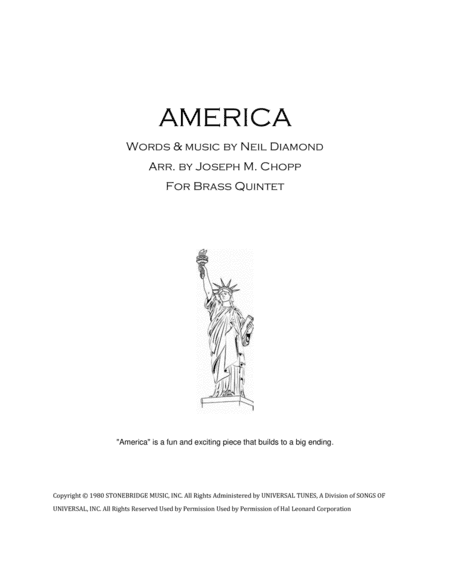 America (arr. Joseph M. Chopp)