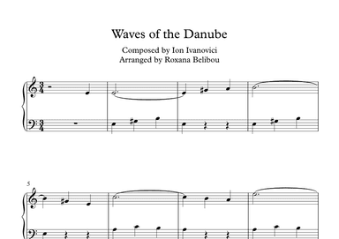 Waves of the Danube (arr. Roxana Belibou)