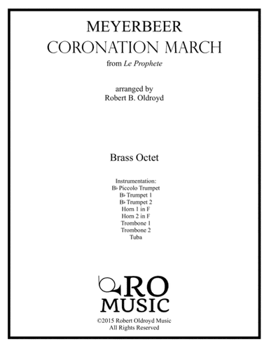 Coronation March from The Prophet for Brass Octet (arr. Robert B. Oldroyd)