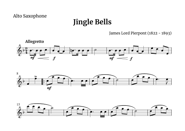 Jingle Bells (arr. Ivan Souza)