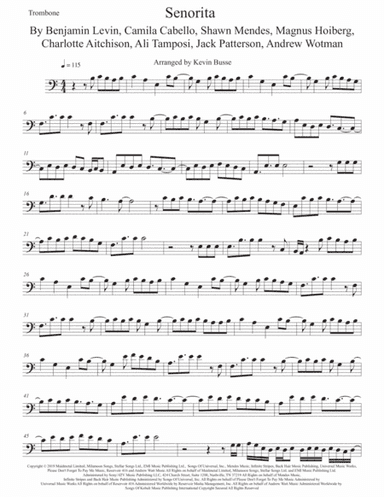 Senorita (arr. Kevin Busse)