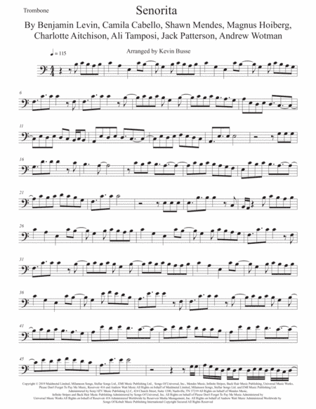 Senorita (arr. Kevin Busse)